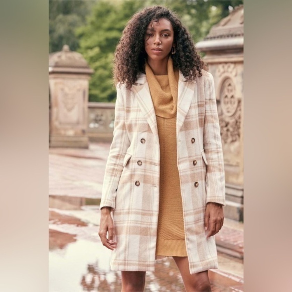 Lulu's Tan Cowl Neck Sheath Dress